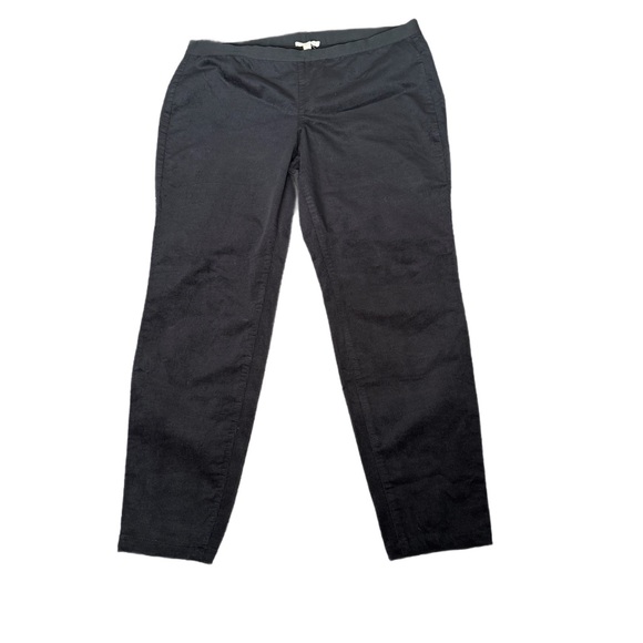 Eileen Fisher Pants - Eileen Fisher | Black Stretch Cotton Corduroy Trousers